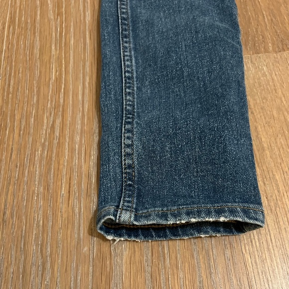 Madewell 10" High Rise Skinny Jeans Women's Size 23 Medium Wash Button Fly - Picture 4 of 13